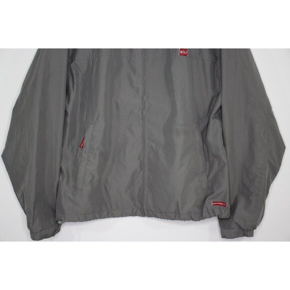 Vintage Quiksilver Mens Medium Y2K Skater Full Zip Lightweight Jacket B1018 - Picture 3 of 7